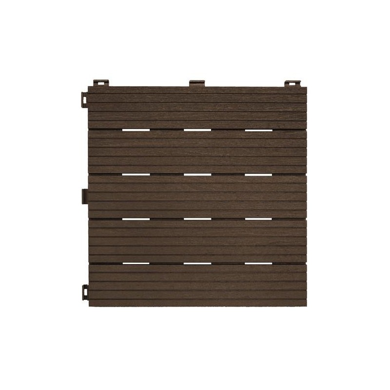 LOSETA IMITACION MADERA 45 X 45 CM MARRON