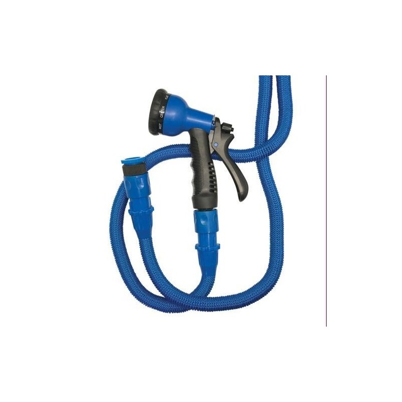 MANGUERA EXTENSIBLE 7,5M. 12MM. 8 BARES AZUL PRO