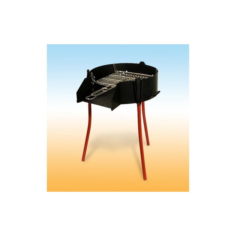 BARBACOA RUSTICA 50+PARRILLA DOBLE 40049