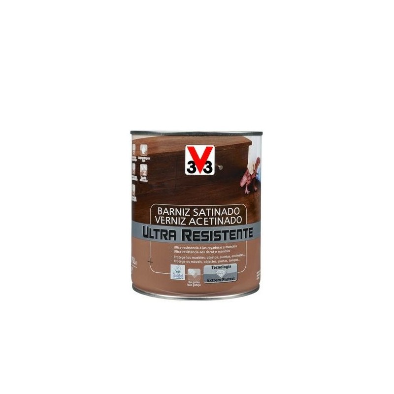 BARNIZ INT ULTRA RESIST SATINADO INCOLORO 750ML
