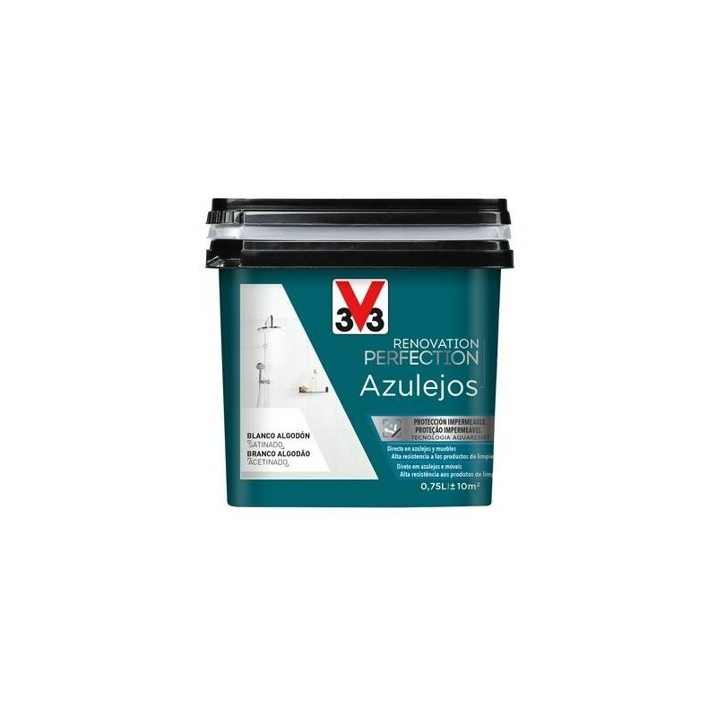 PINTURA RENO PERFECTION AZULEJOS 750ML BLANCO LINO