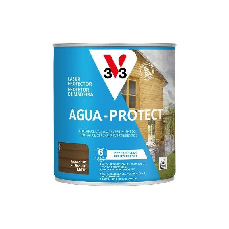 LASURE - AGUA PROTECT PALISANDRO MATE 0,75L 125924