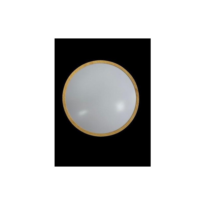 PLAFON HYDRA REDONDO SUPERF MARCO MADERA 3600LM