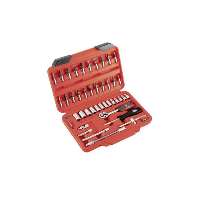 JUEGO LLAVE VASO 1/4" 46 PIEZAS 192394