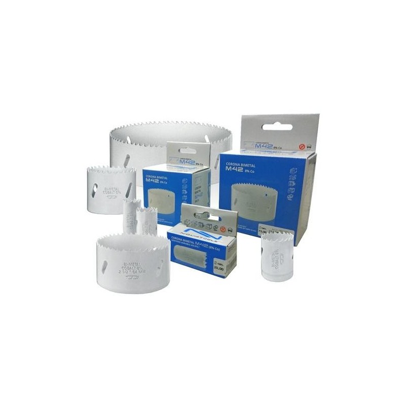CORONA BIMETAL HSS-CO 8% COBALTO 76MM  CBI07600