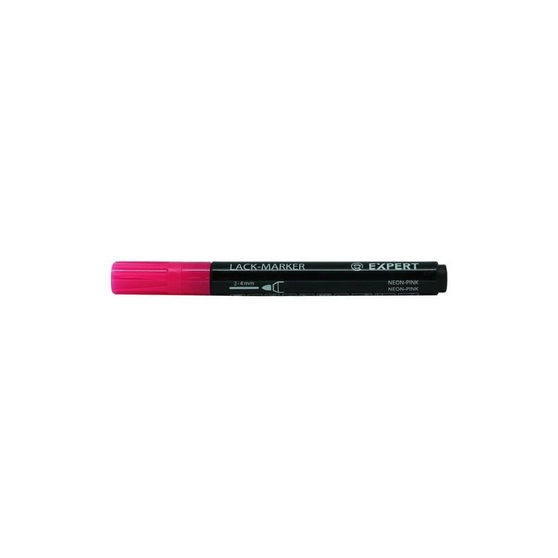 MARCADOR DE PINTURA PERMANENTE LACA - ROSA NEON