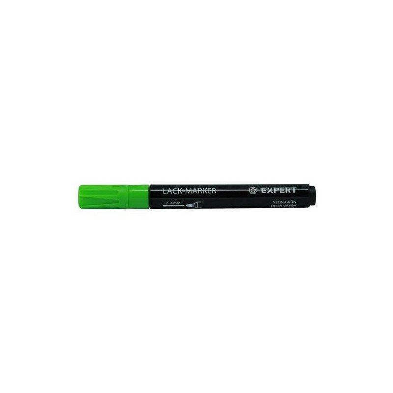 MARCADOR DE PINTURA PERMANENTE LACA - VERDE NEON