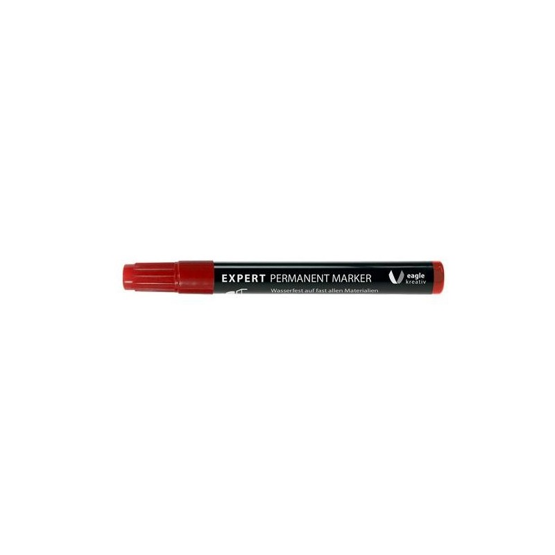 MARCADOR PERMANTENTE PUNTA REDONDA 1,5-3MM ROJO