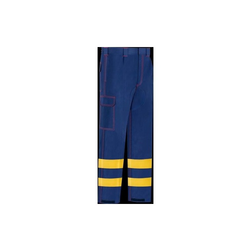 PANTALON AV AZUL/AMARILLO L3000 T-46 PPAV-42-AMT46