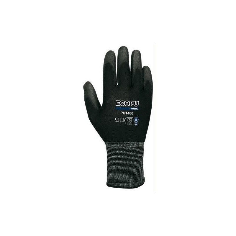 GUANTE POLIAMIDA PU1400 6 PAR