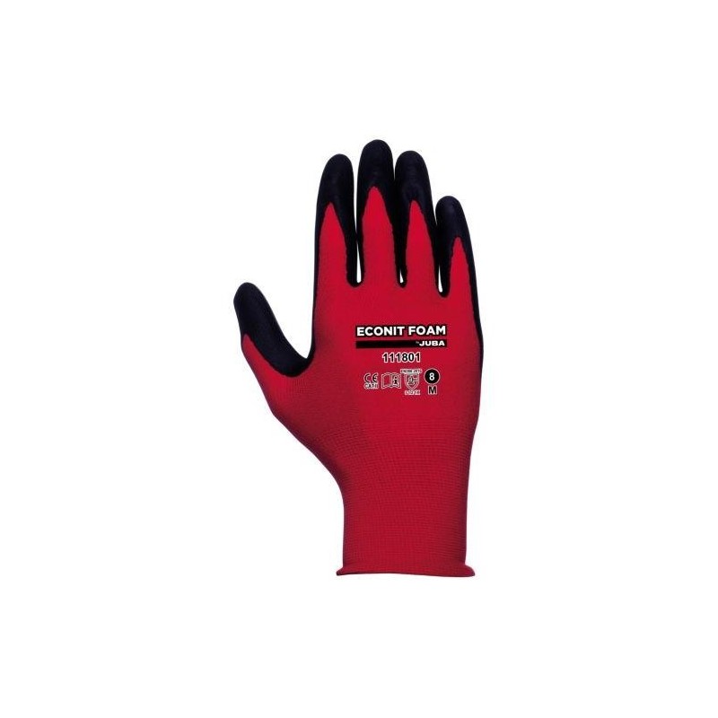 GUANTE ECONIT FOAM NYLON+NITRILO H111801/10