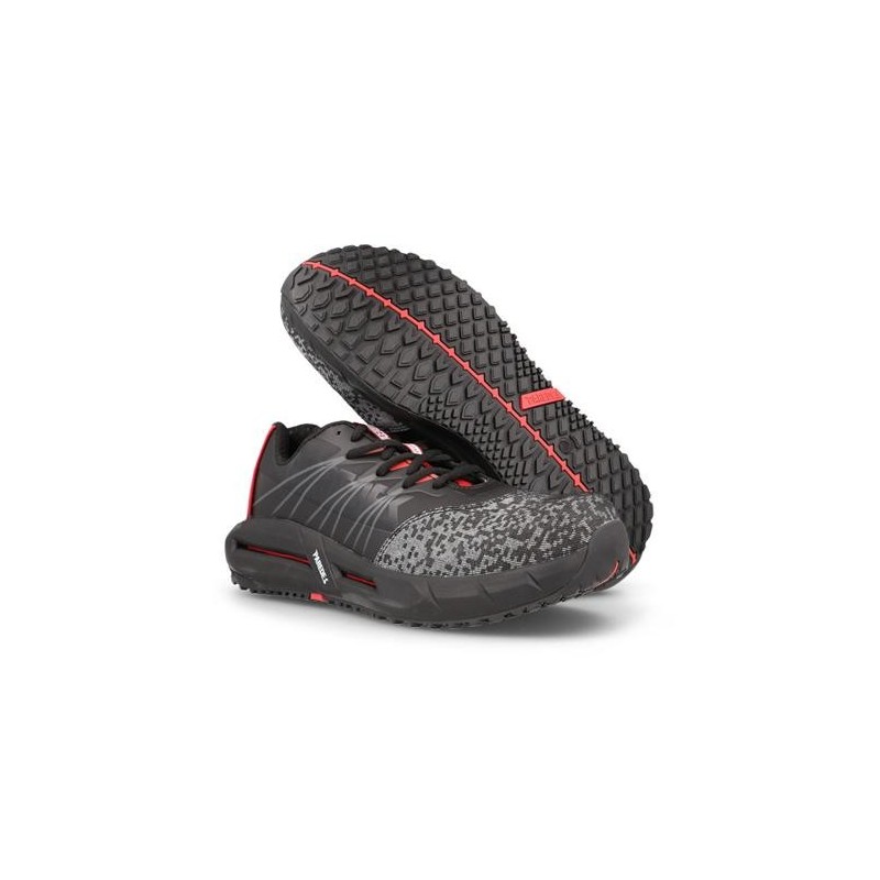 ZAPATILLA SEG. MATRIX NEGRO-ROJO T-46 SP5220 NE-RO