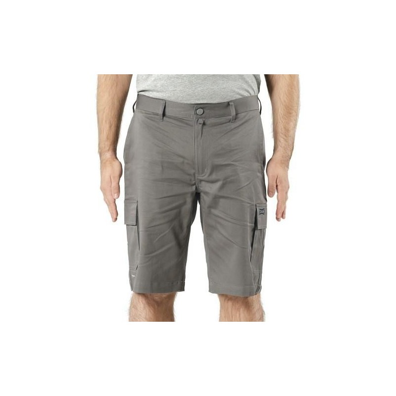 BERMUDA EASY STRETCH GRIS  T. XXL 8018-080-XXL