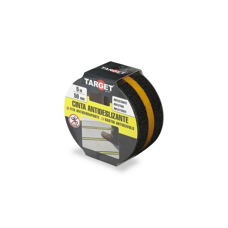 CINTA ADHESIVA ANTIDESLIZANTE REFLECTANTE 5X50MM