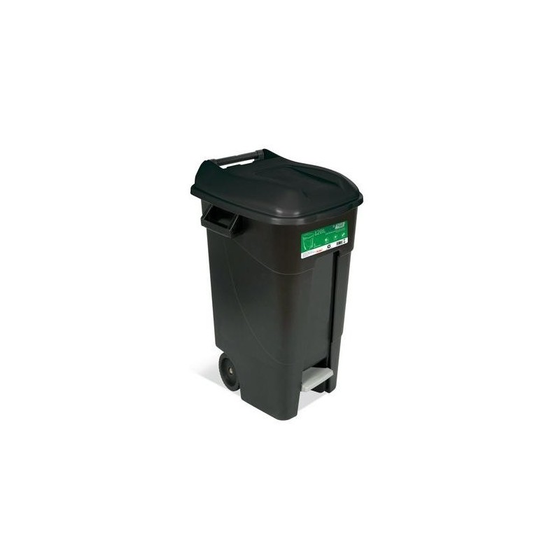 CONTENEDOR JARDIN 120 L. C/PEDAL NEGRO ECO 443138