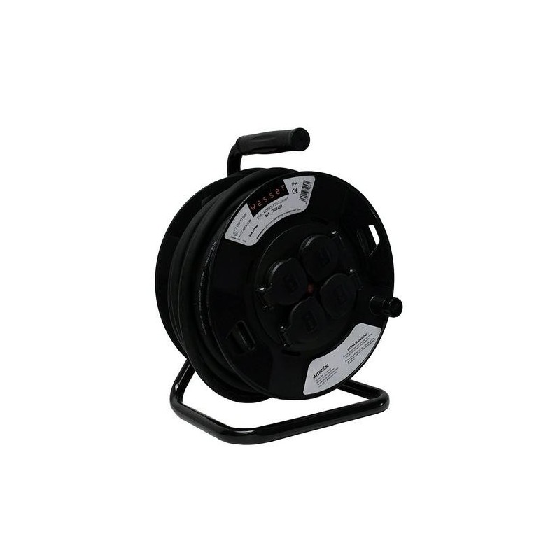 TAMBORES CABLE C/TAPA  25M H07RN-F3G2.5 270MM IP44