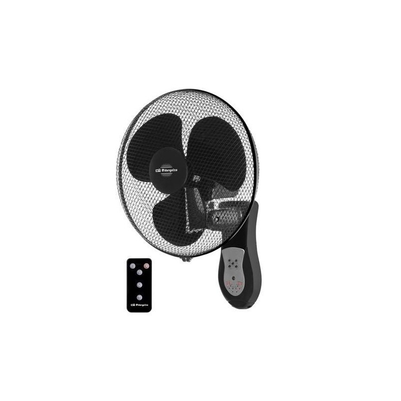 VENTILADOR DE PARED 40CM 40W NEGRO WF 0243
