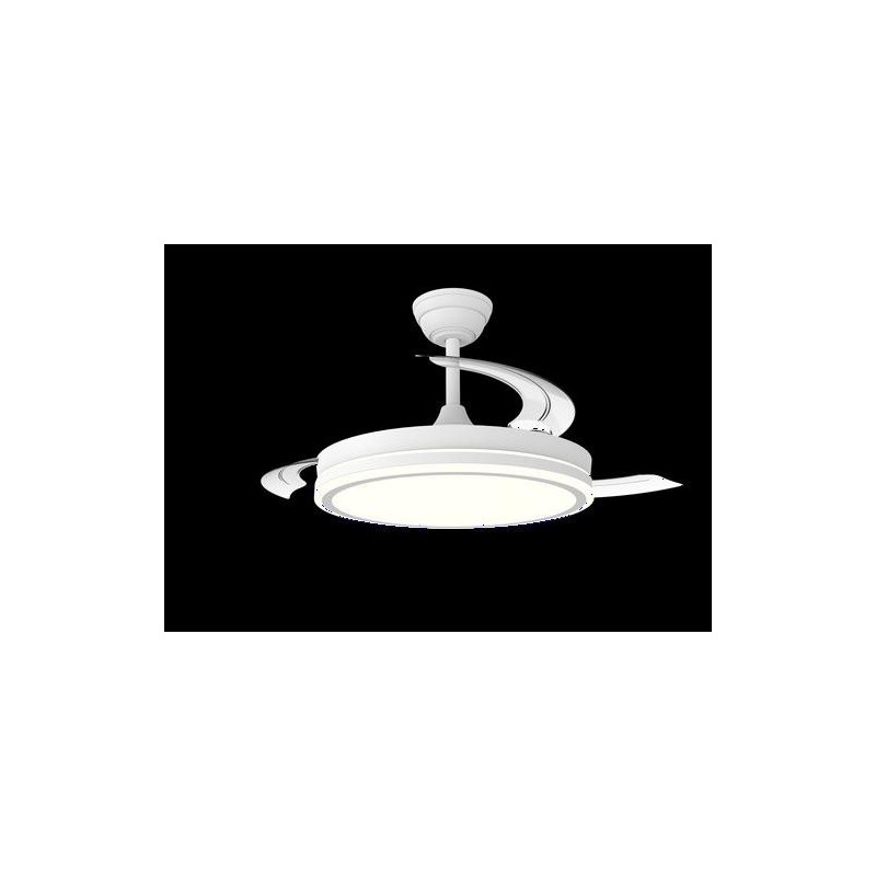 VENTILADOR TECHO NIGH EVO DC 60W 3CCT/DIM BCO APP