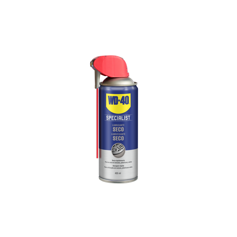 WD-40 Specialist Lubricante Seco Spray 400 ml — Aplicador Doble Acción
