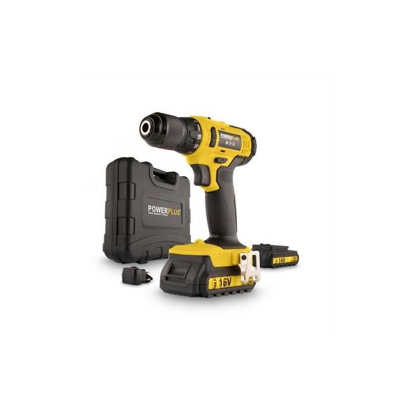 TALADRO/ATORNILLADOR 16V LITIO+2 BATERIAS 1300MAH