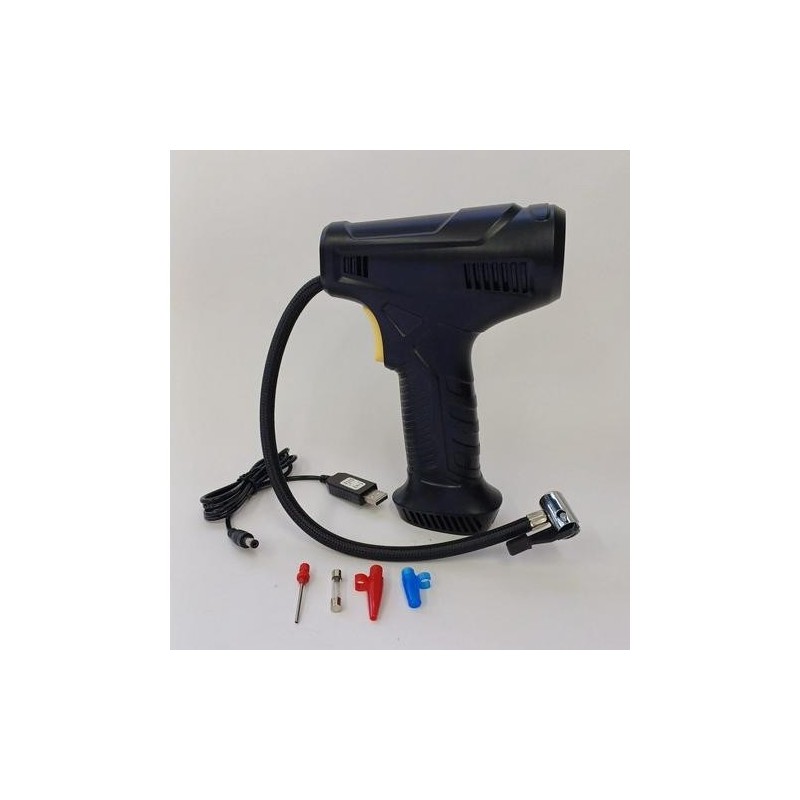 COMPRESOR/PISTOLA DE AIRE INALAMBRICO 7.4V 24072