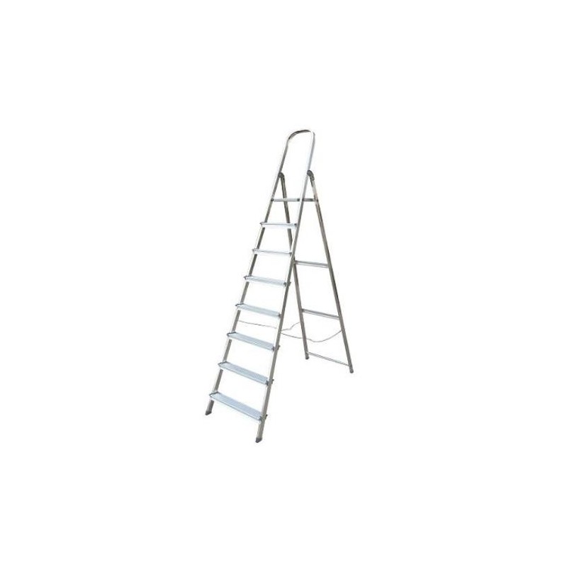 ESCALERA ALUMINIO UNICA 8 PELDAÑOS