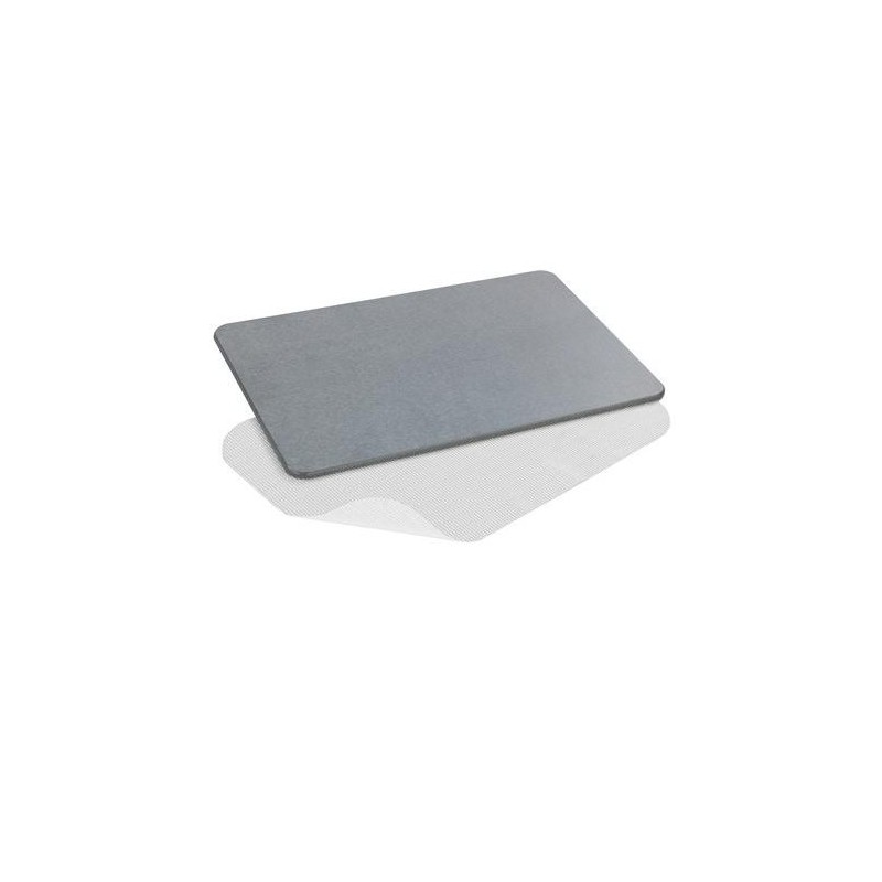 ALFOMBRA BAÑO DIATOMITA SIMI 60X39 CM GRIS