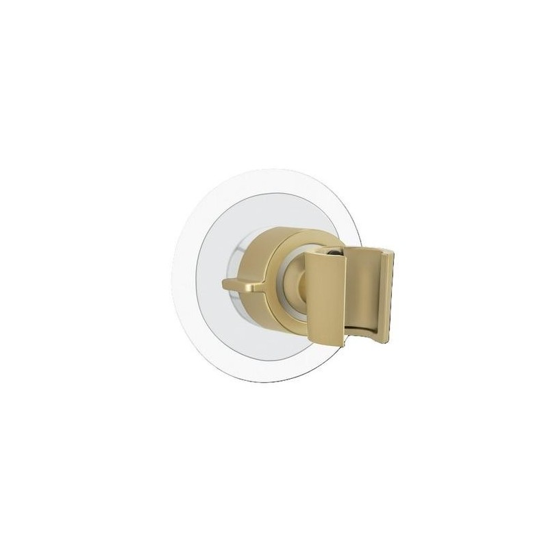 SOPORTE CABEZAL DUCHA 360 8X7.5X8CM  ORO MATE