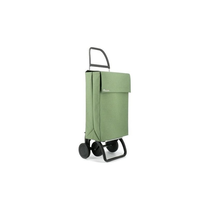 CARRO COMPRA ROLSER JEAN TWEED 4 RUEDAS VERDE