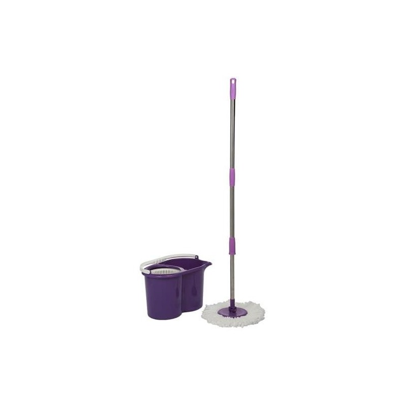 FREGONA+CUBO ESCURRIDOR MORADO 900MO