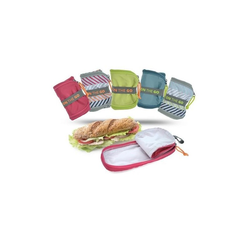 PORTABOCATAS ENROLLABLE COLOR SURTIDO FLUOR
