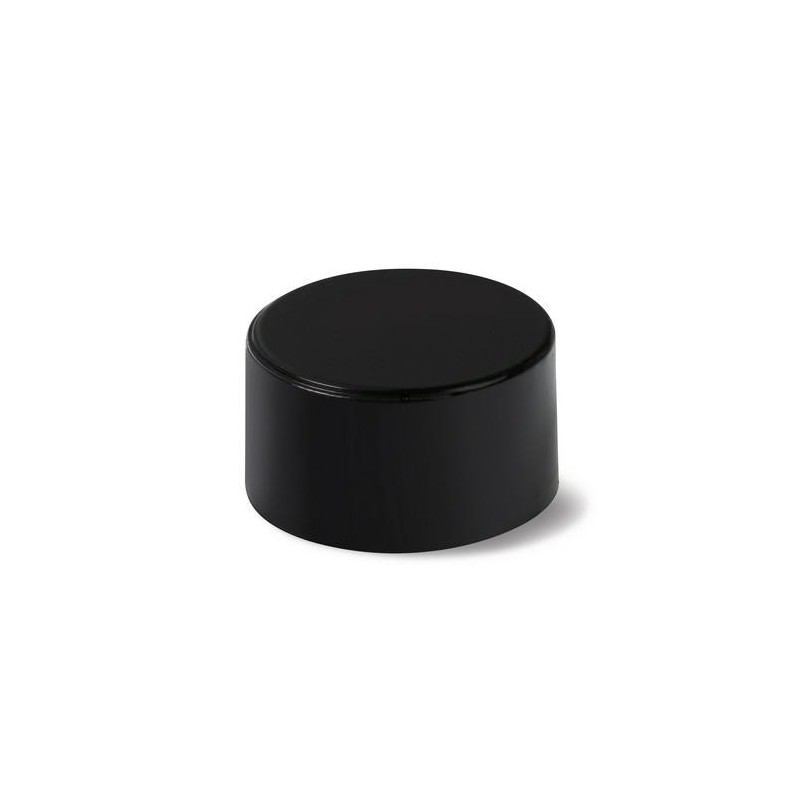 TOPE PUERTA FLEXIBLE ADHESIVO 36MM NEGRO