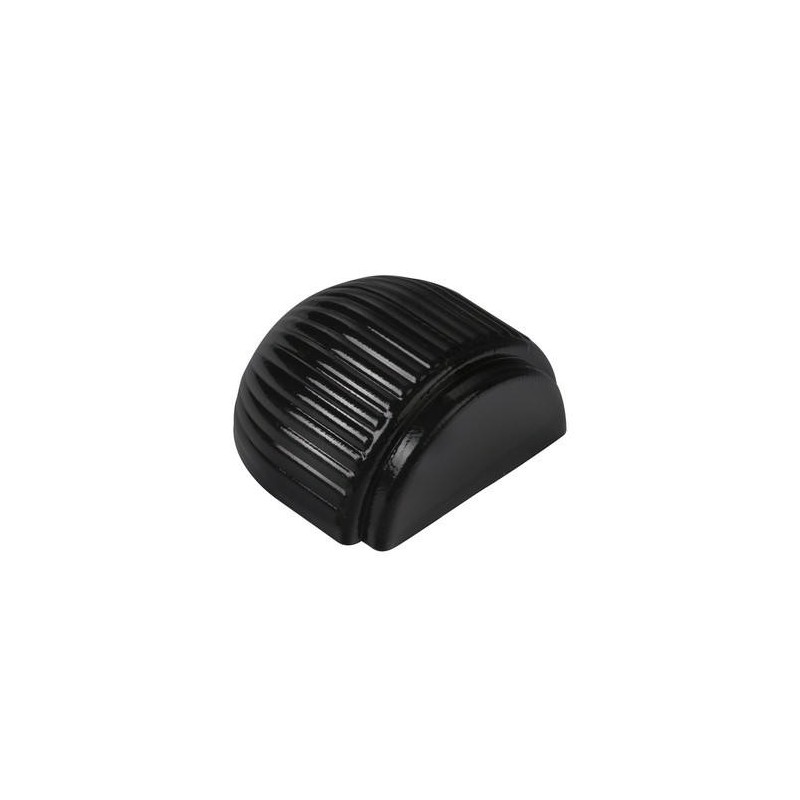 TOPE PUERTA FLEXIBLE ADHESIVO NEGRO 40X39MM