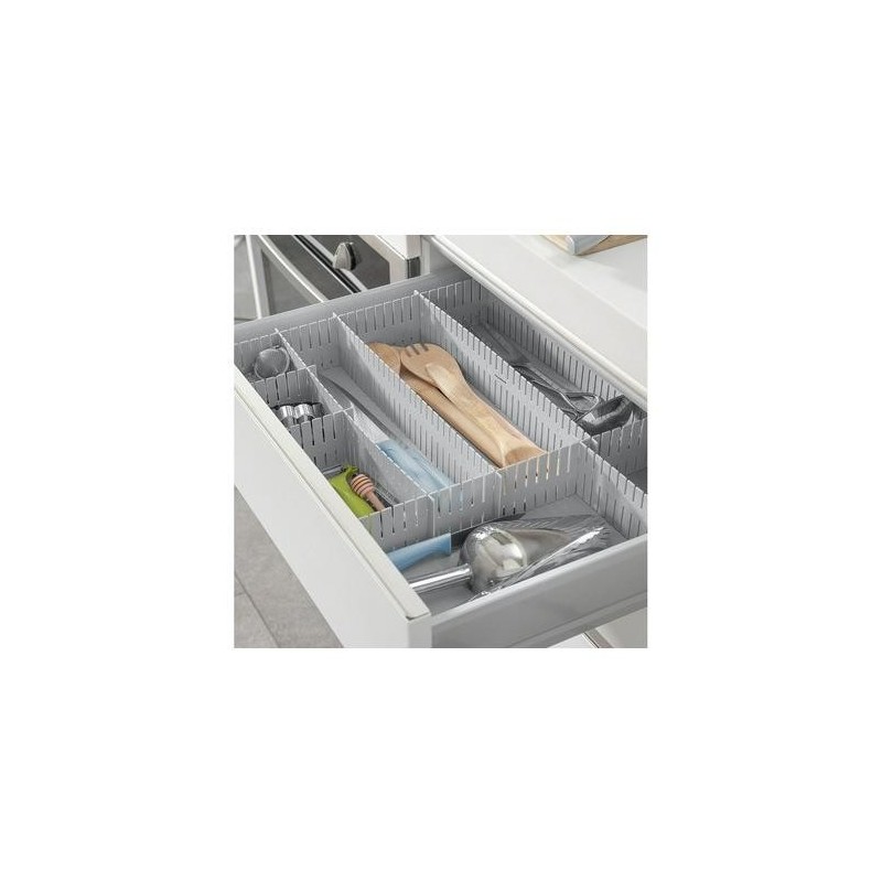 ORGANIZADOR CAJONES AJUSTABLE GRIS 16UDS