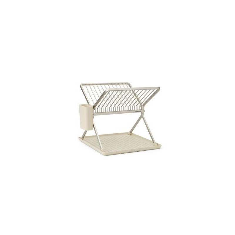 ESCURREPLATOS PLEGABLE BEIGE CAPACIDAD 13 PLATOS