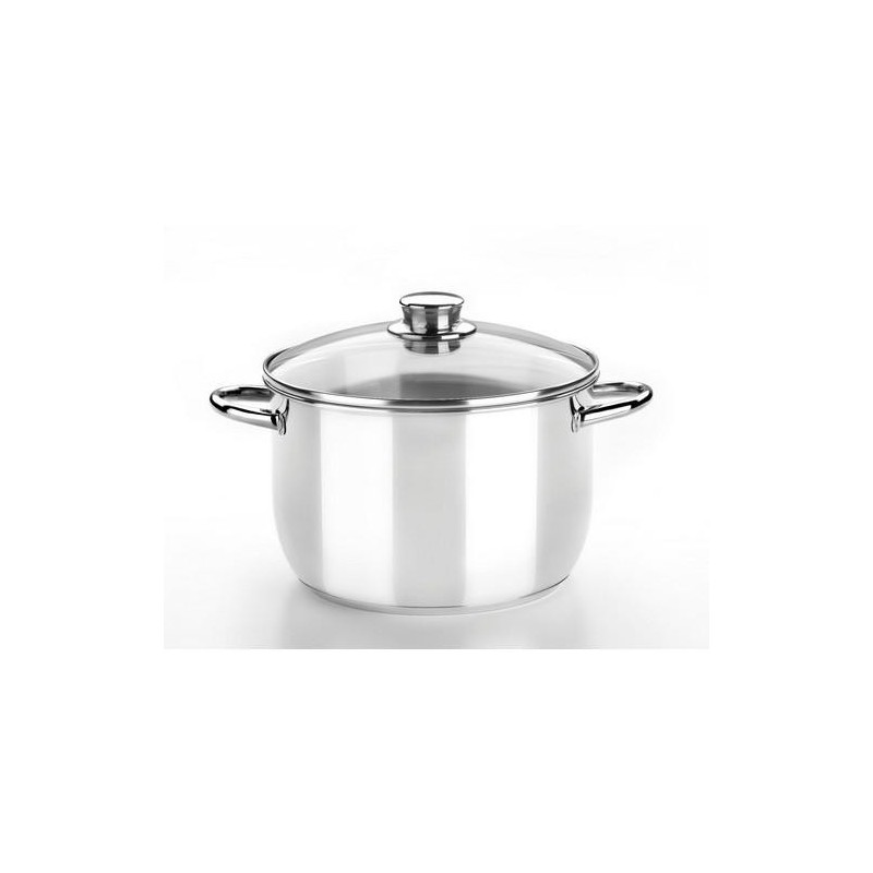 OLLA CON TAPA CRISTAL 32CM. OPTIMA M453132