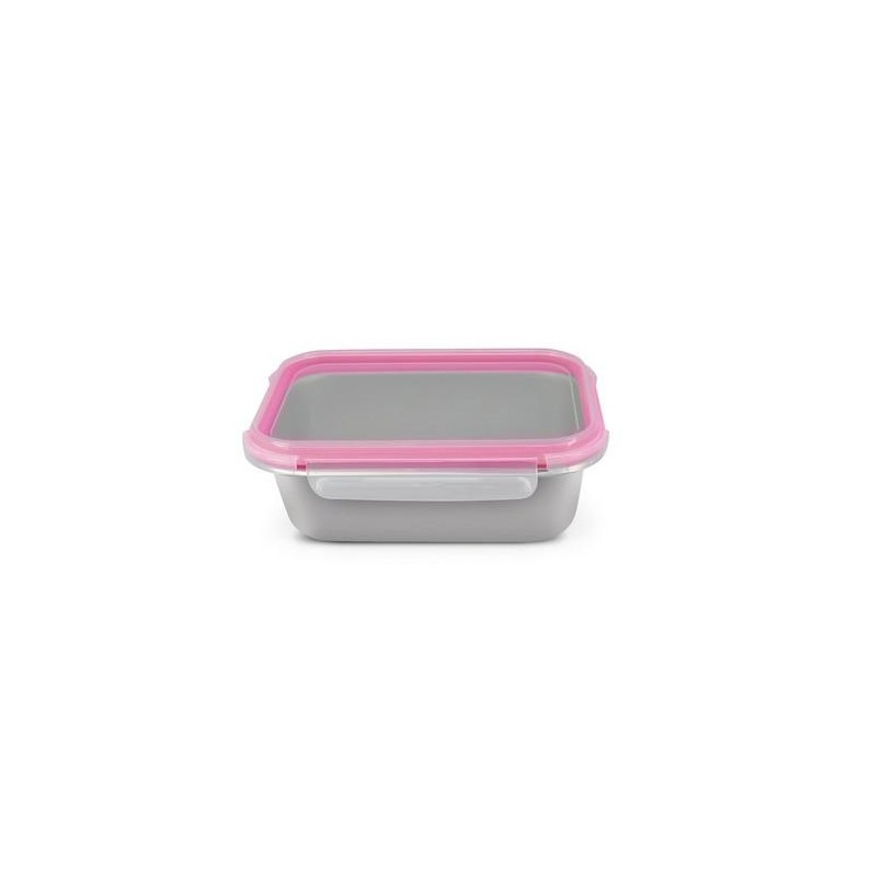 CONTENEDOR RECTANGULAR ACERO INOX 420ML