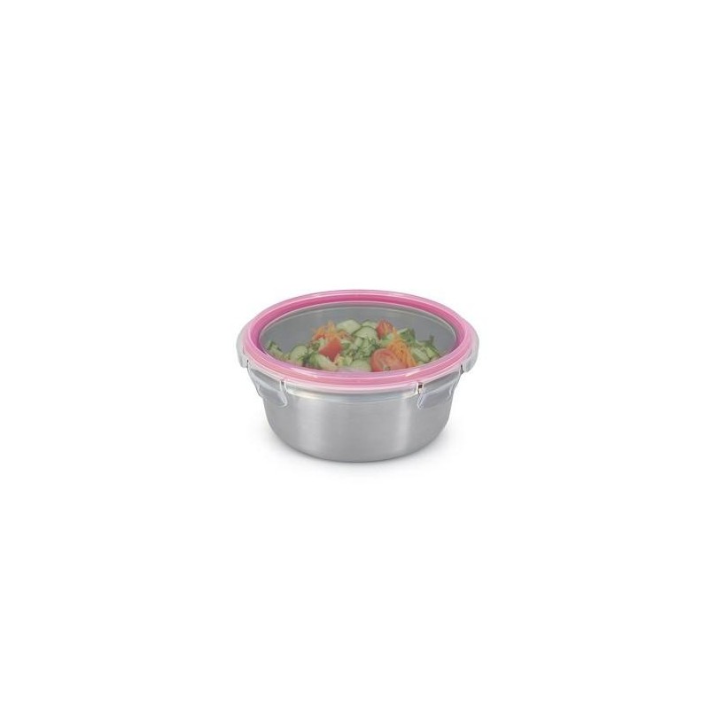 CONTENEDOR REDONDO ACERO INOX 1600ML