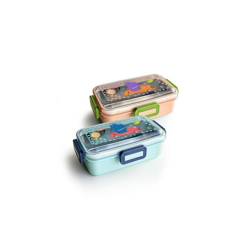 LUNCHBOX SNACK RICO 530ML FUNNY JUNGLE 8006-IS