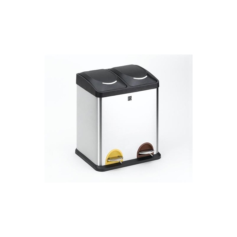 CUBO RECICLAJE 2 COMPART.30L. 2398-I
