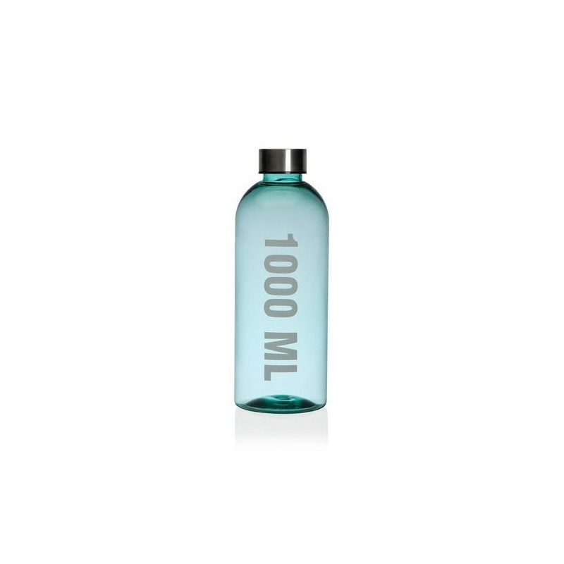 BOTELLA AZUL 1000ML 8.7X8.7X24.5CM  22080015