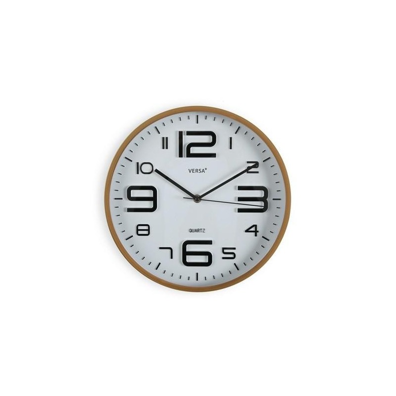 RELOJ PARED BLANCO 30CM  20550216