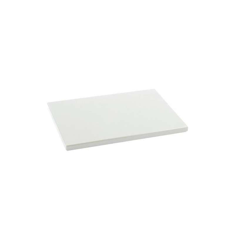 TABLA CORTAR POLIETILENO 33X23X1.5CM  BLANCA