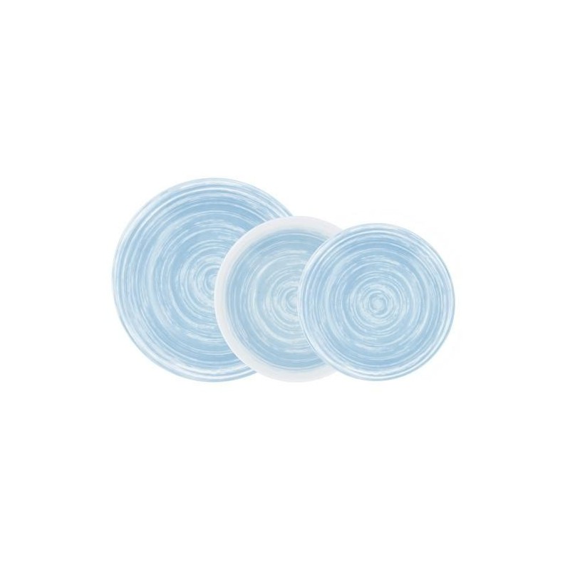 VAJILLA 18 PIEZAS EOLIA AZUL LUMINARC  5429553