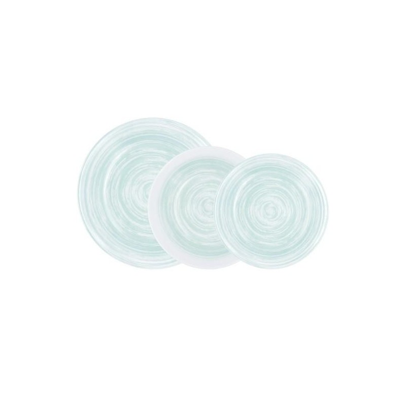 VAJILLA 18 PIEZAS EOLIA VERDE LUMINARC  5429664