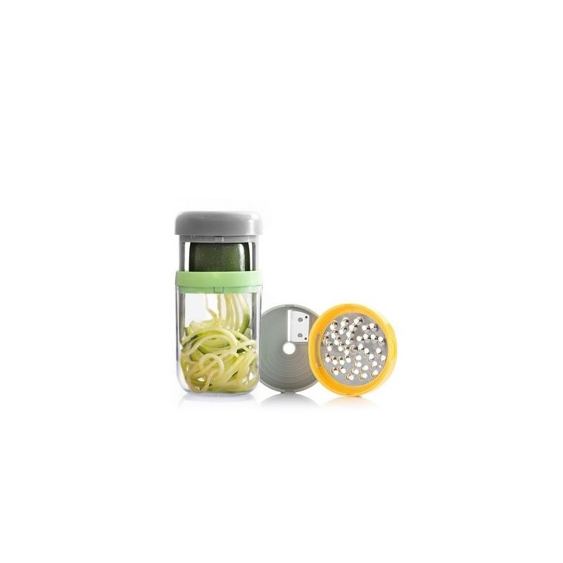 CORTADOR/RALLADOR VERDURAS ESPIRAL C/RECETAS