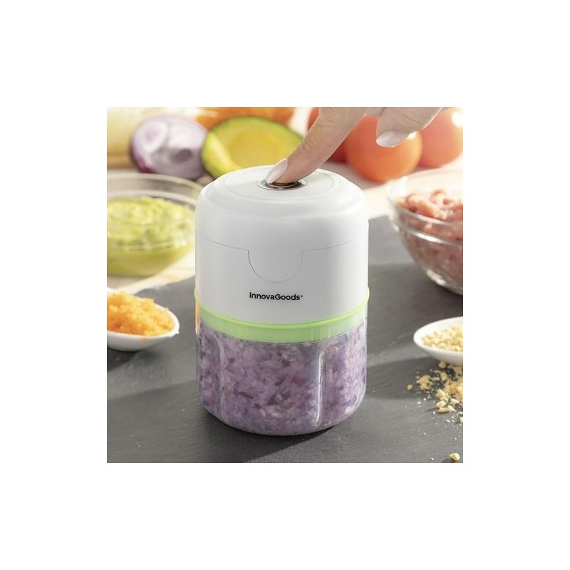 MINI PICADORA RECARGABLE PORTATIL 40W 200ML
