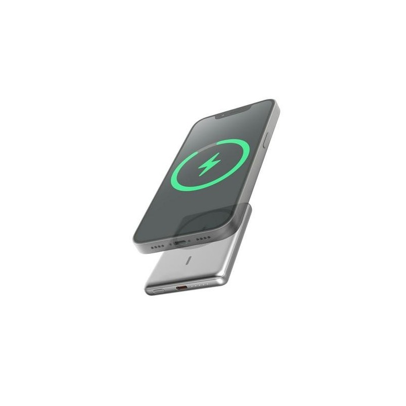 POWER BANK MAGSAFE PD20W 5000MAH PLATA  34155006