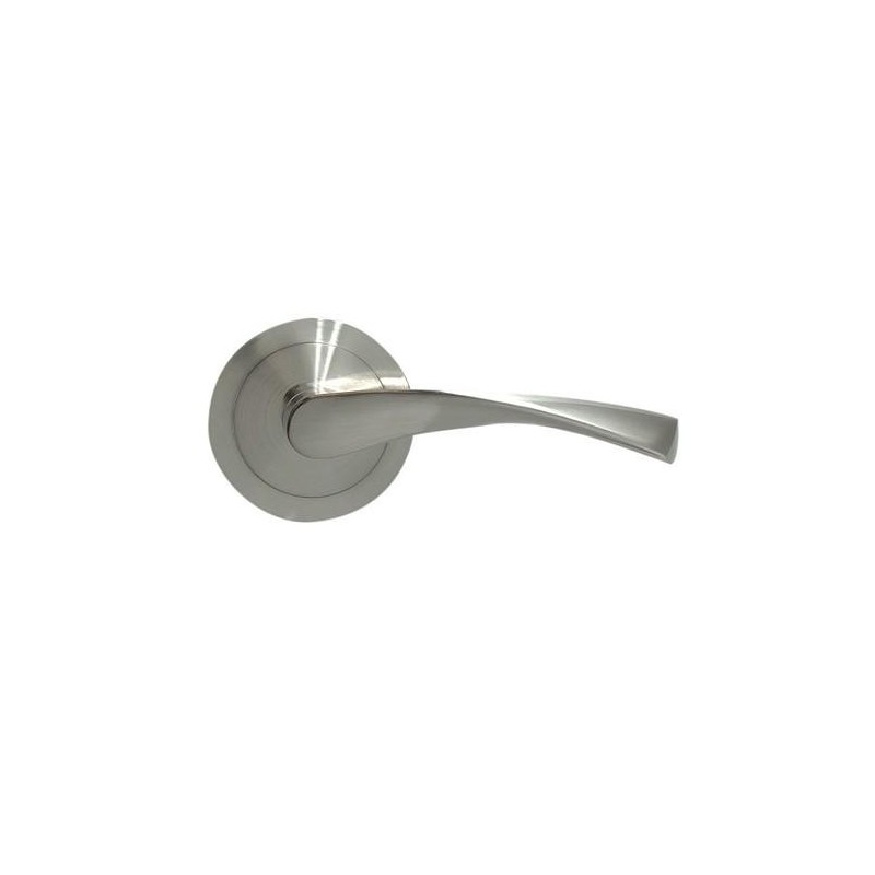 JUEGO ROSETA ANCHA 707 NIQUEL SATINADO