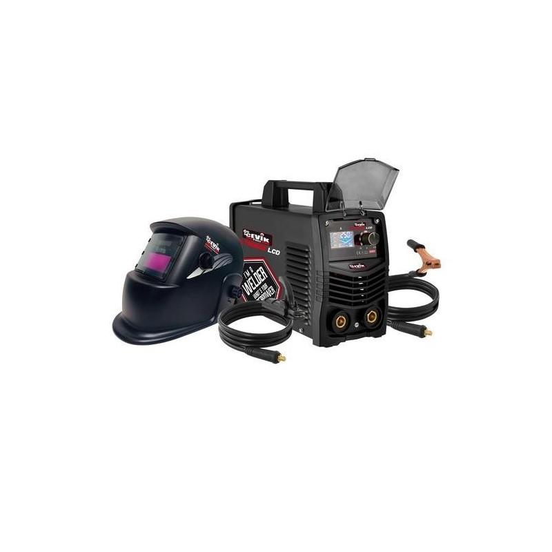 SOLDADOR INVERTER MMA 200AMPERIOS LCD+PANTALLA